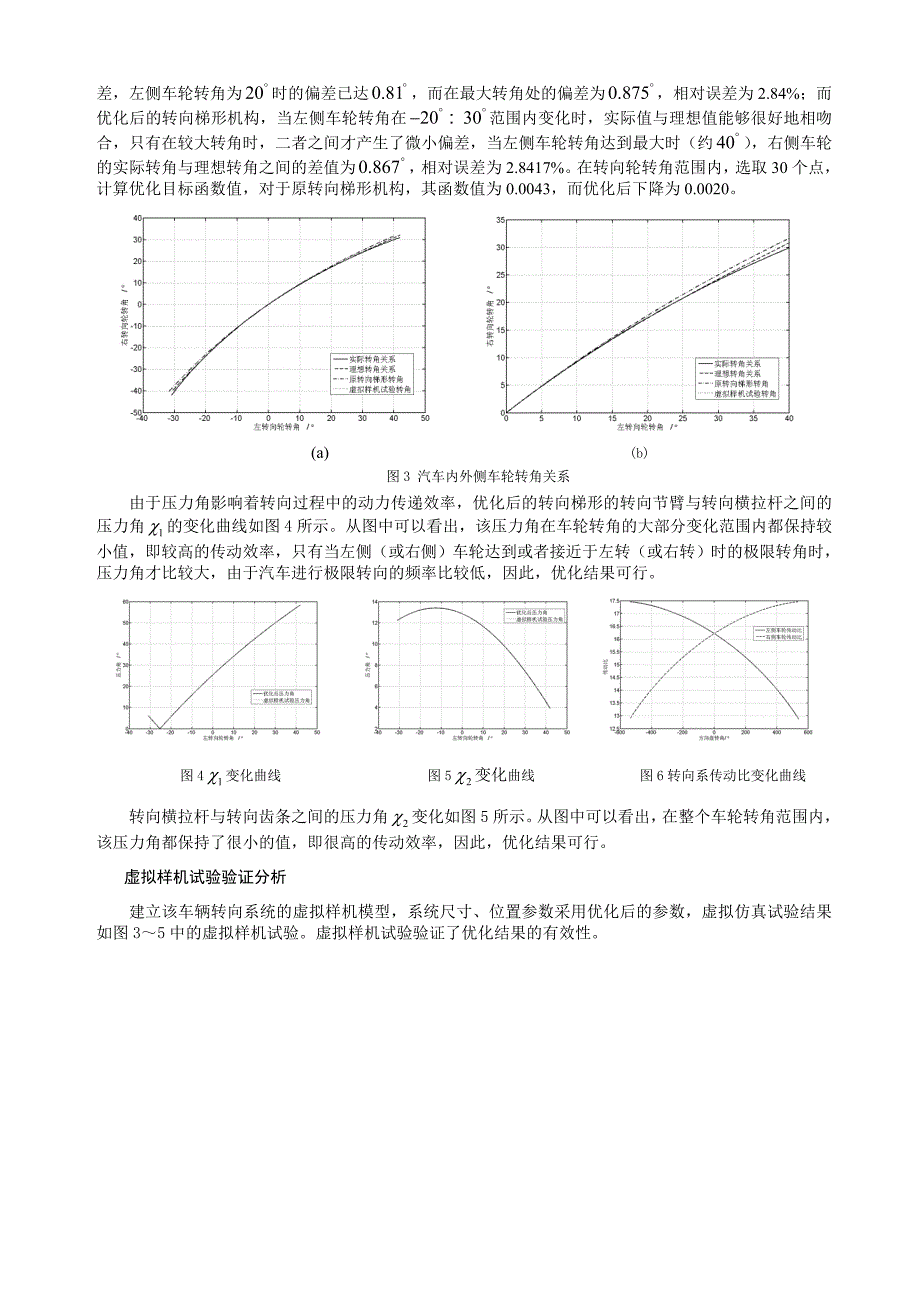 汽车断开式转向梯形机构的优化设计_第4页