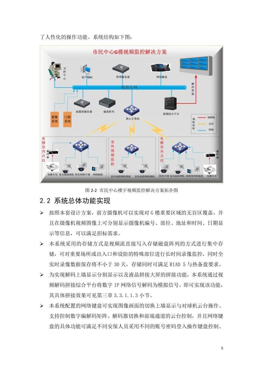 杭州市市民中心视频监控系统解决设计书.doc_第5页