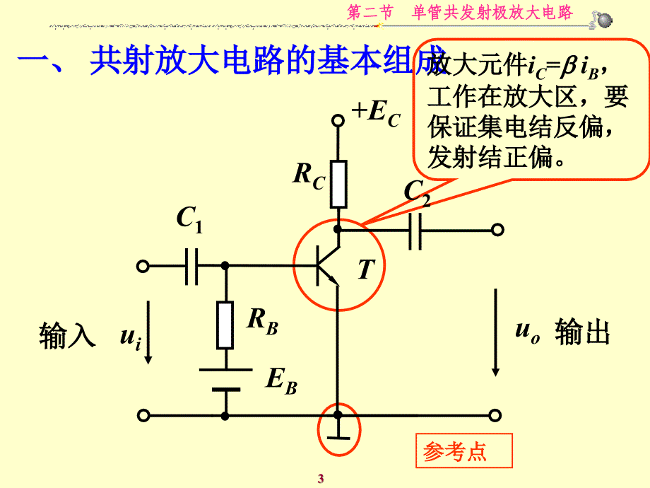 管共发射极放大电路6课件_第3页