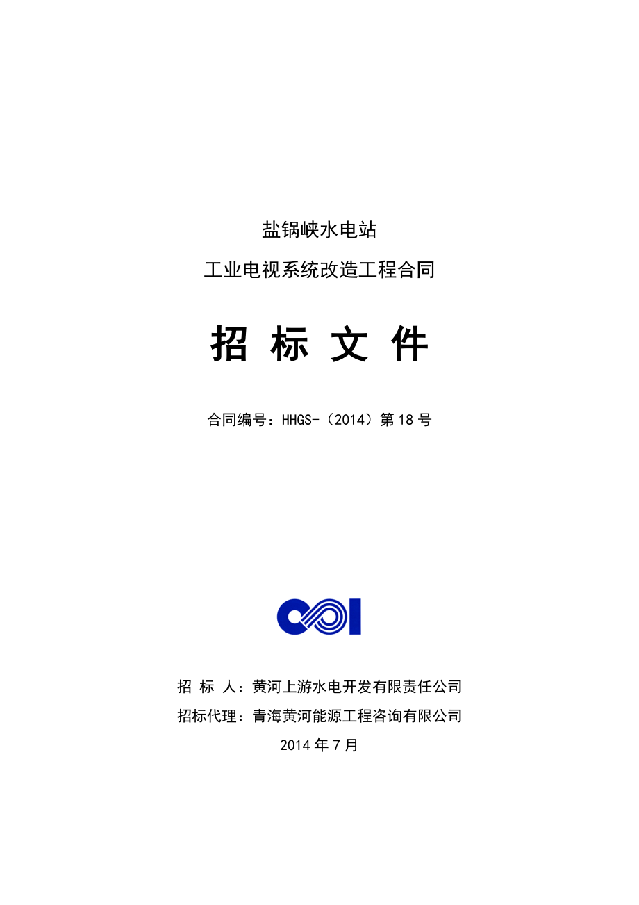 某水电站电视系统改造工程合同招标文件.doc