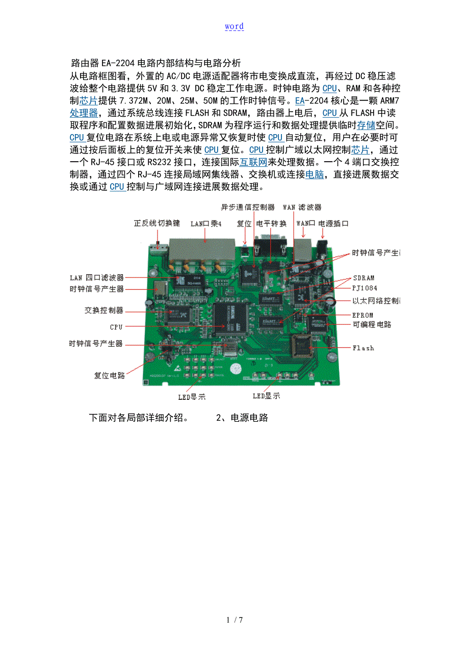 路由器内部结构图_第1页