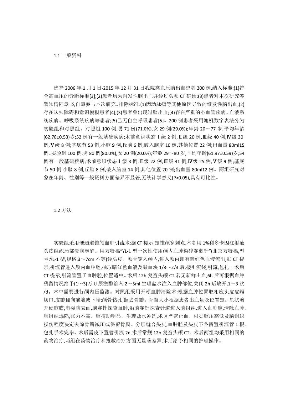 高血压脑出血手术方法选择_第2页