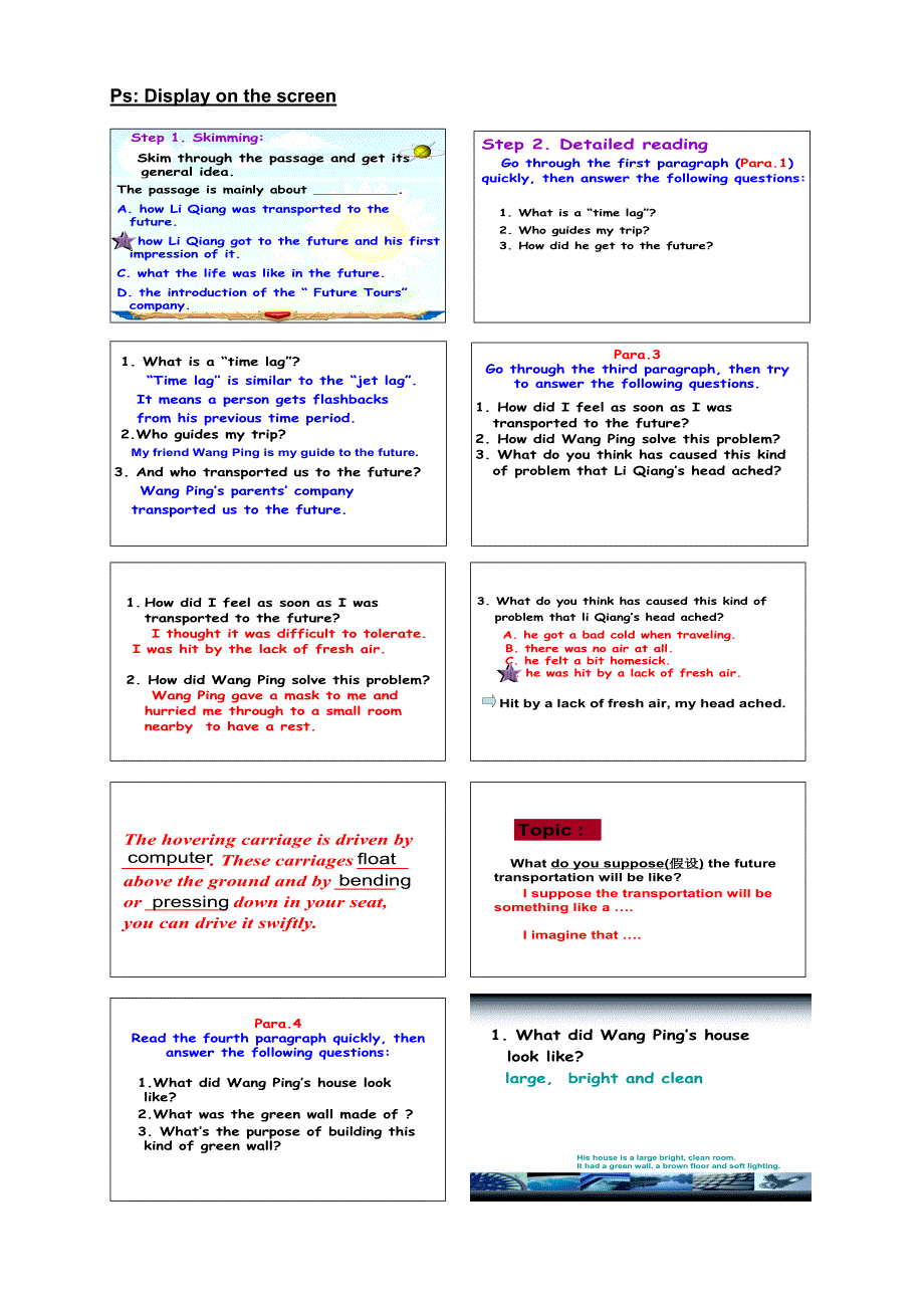 高二英语必修五unit3教案_第3页