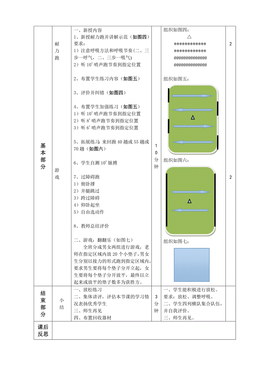 初中耐久跑教案.doc_第3页