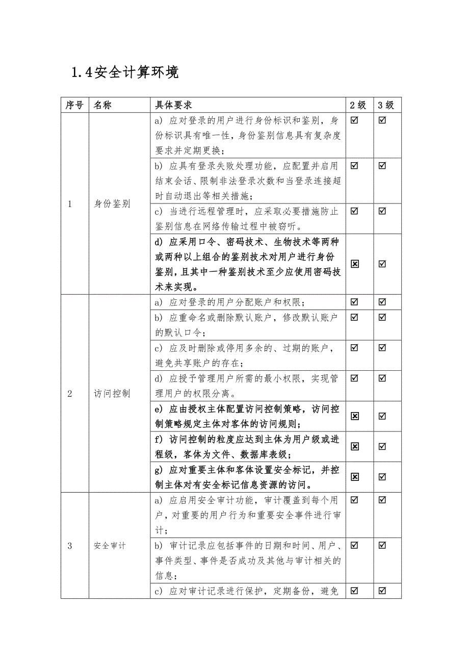 等级保护2.0基本要求-二级三级对比表_第5页