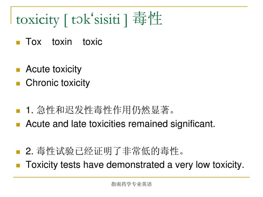 指南药学专业英语课件_第4页