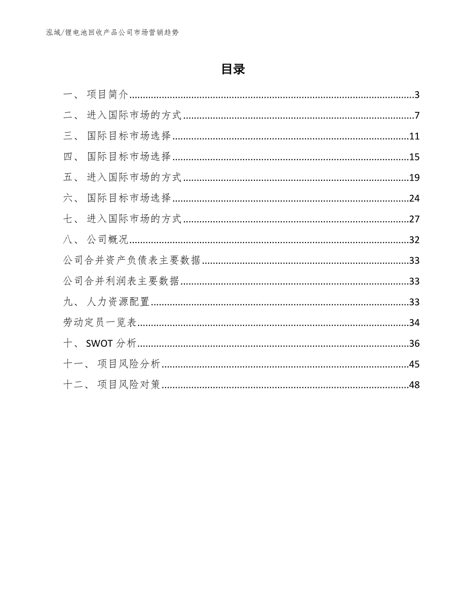 锂电池回收产品公司市场营销趋势_第2页