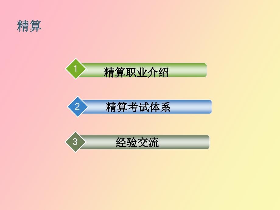 精算职业介绍与经验交流_第2页