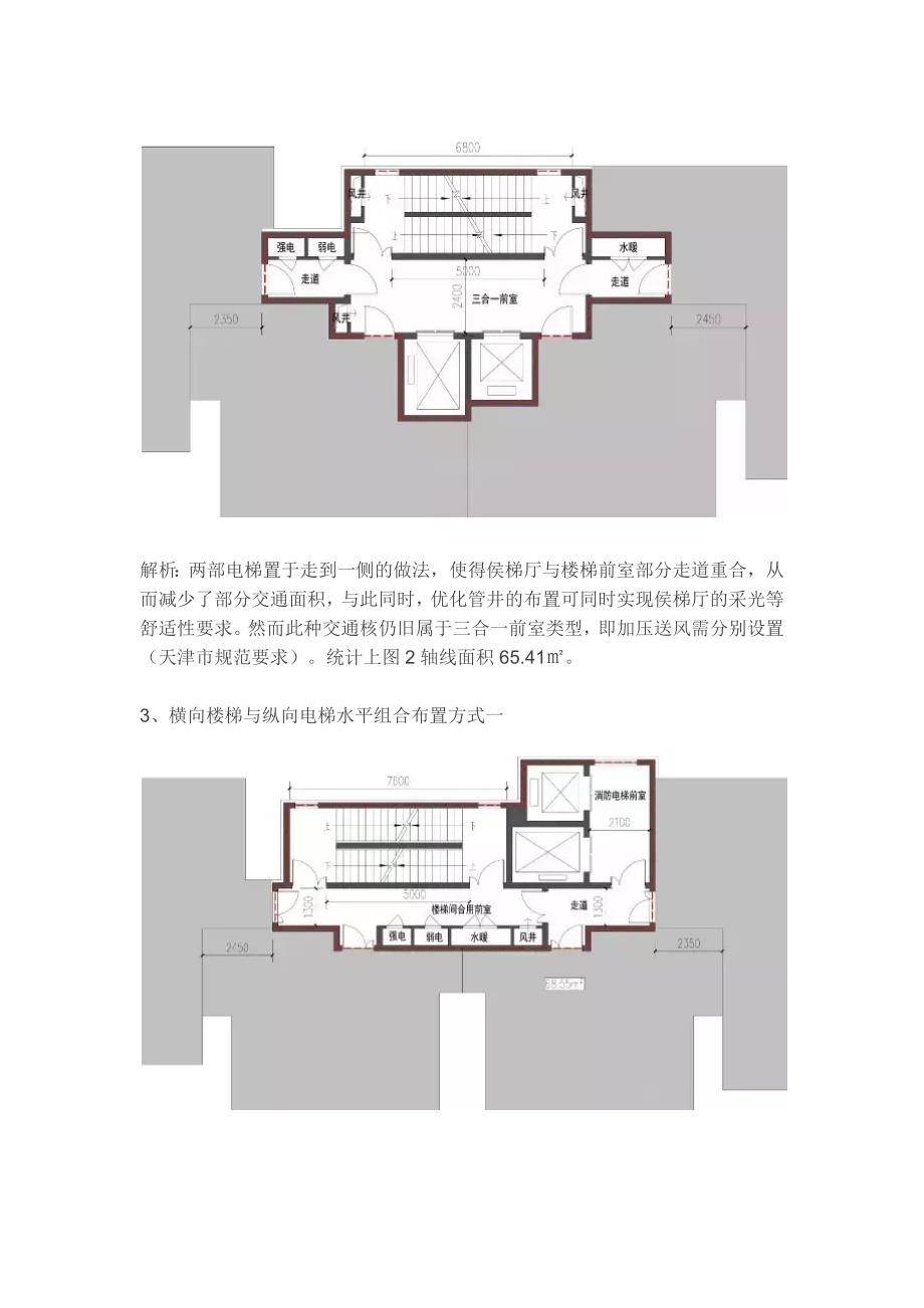 新消规后,高层住宅交通核的几种布置方式.docx_第3页