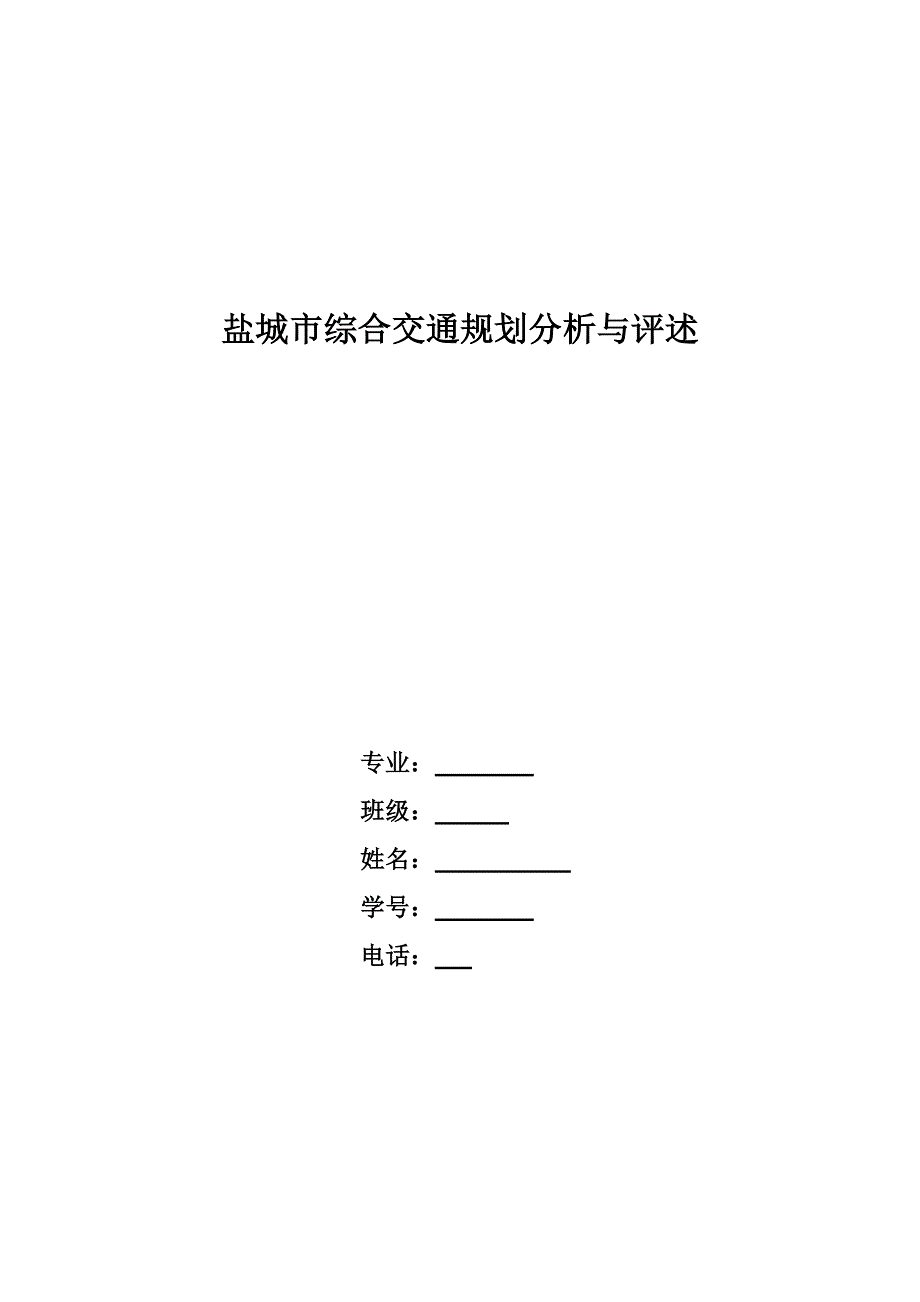 综合交通规划评析.doc_第1页