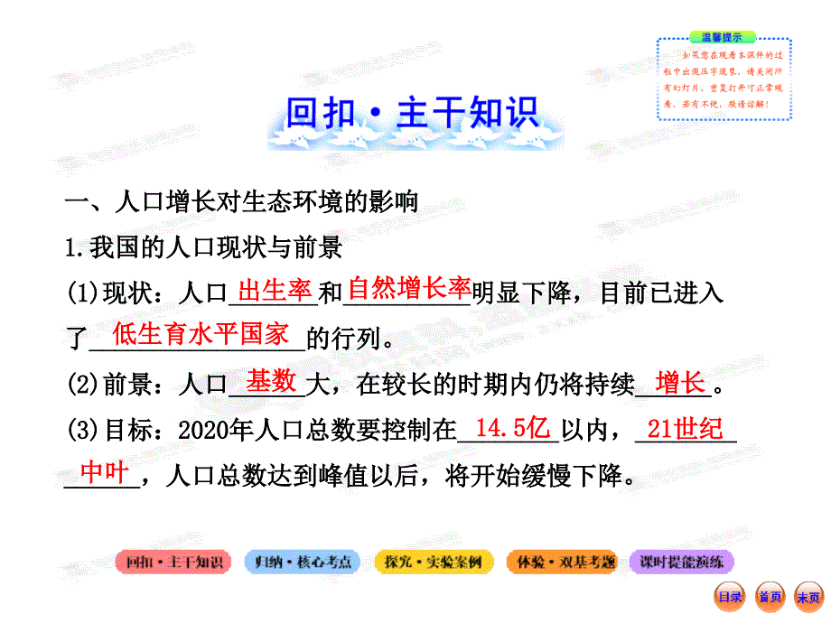 【江苏专用】2013版高中生物全程复习方略配套课件：第六章 生态环境的保护_第2页