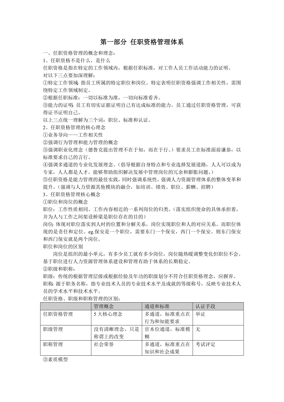 薪酬管理_任职资格管理与薪酬设计教材_第1页