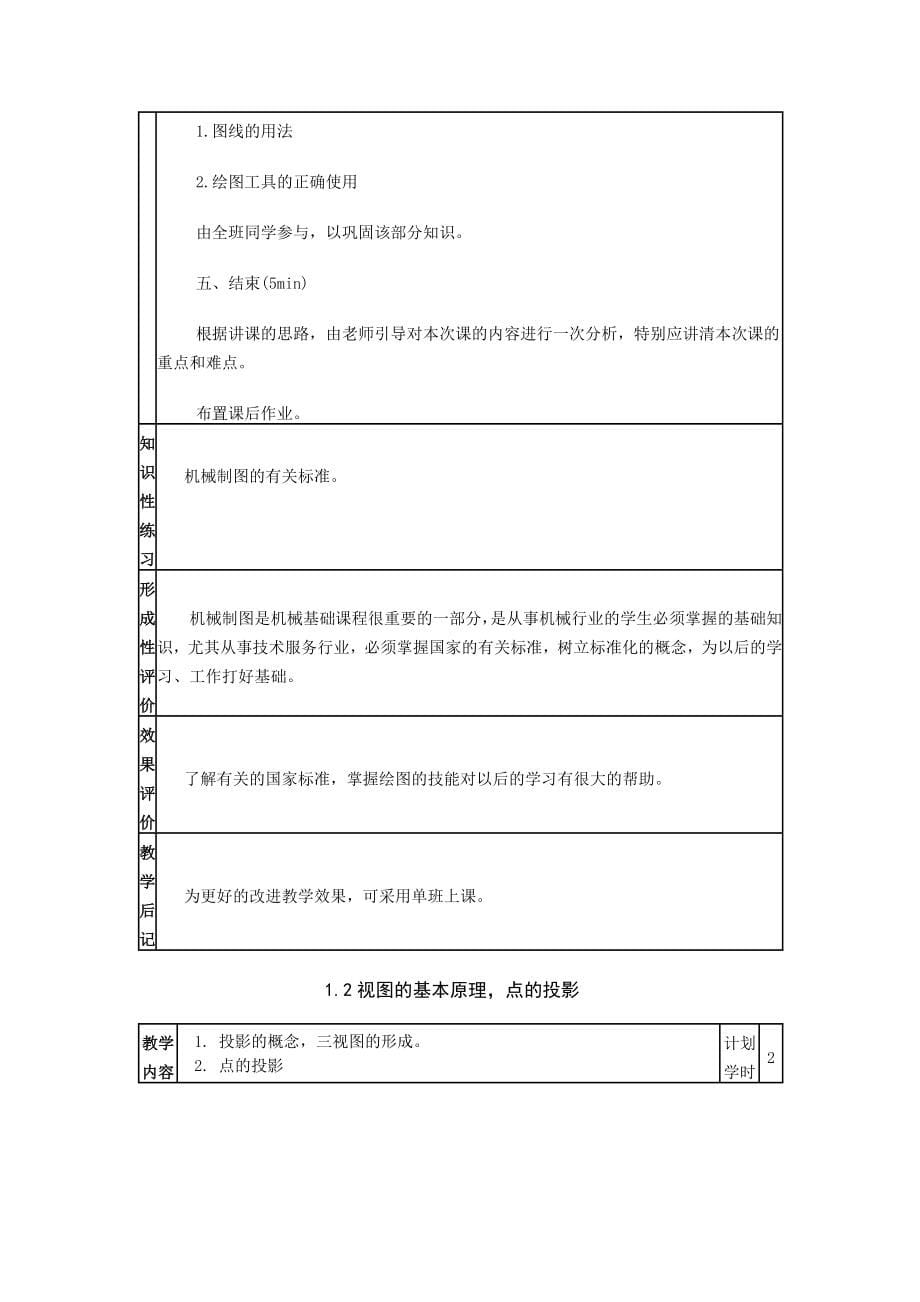 汽车机械基础教案_第5页