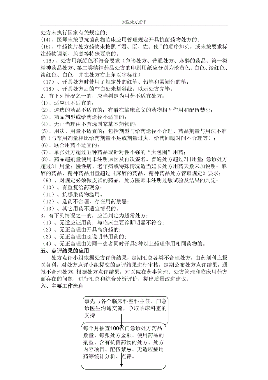 处方点评实施方案及鉴定报告_第3页