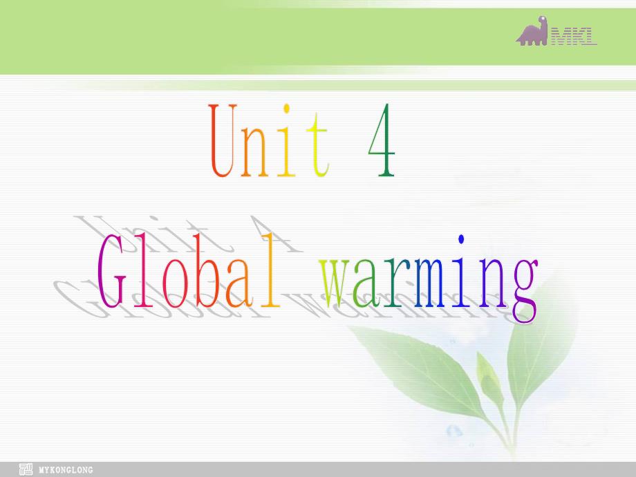 选修六 4.1《Unit4 Global warming》_第2页