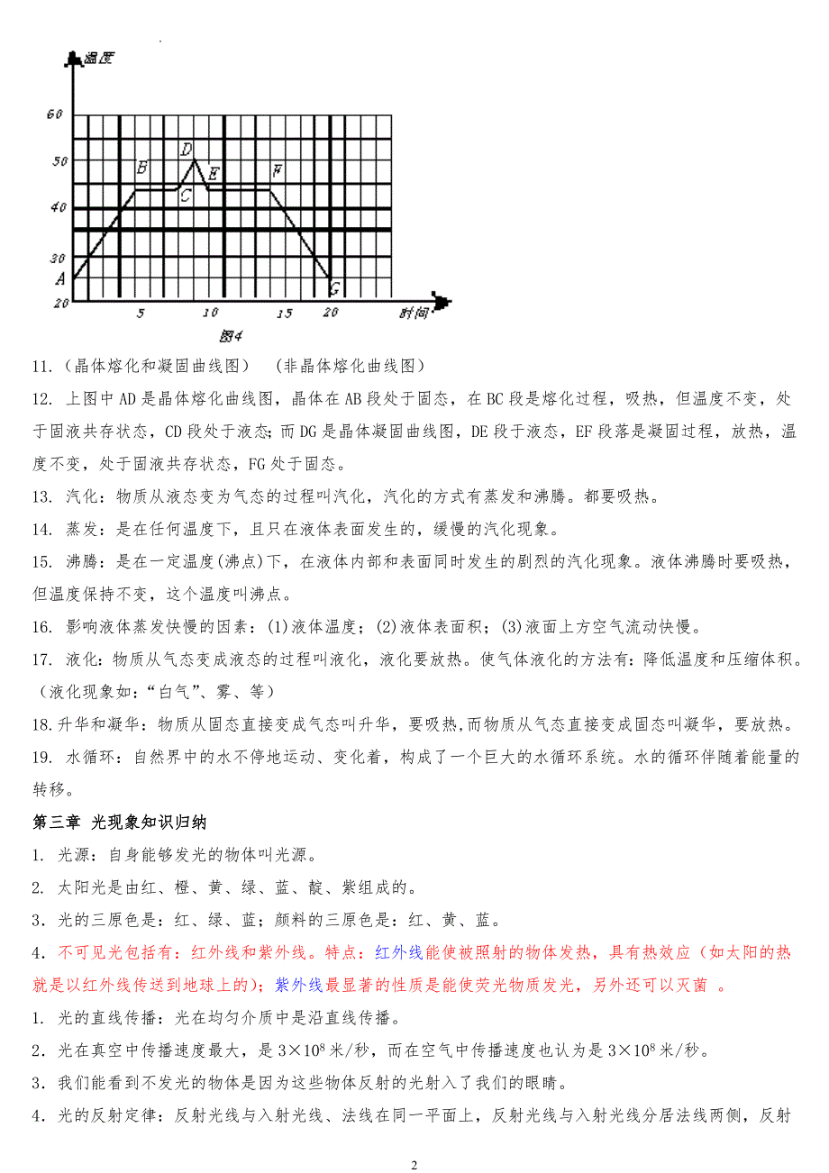 初中物理知识点总结_第2页