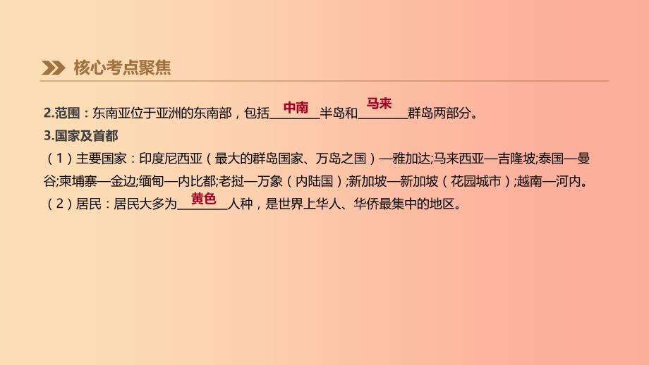 江西省2019年中考地理复习第三部分世界地理下第09课时东南亚与中东课件.ppt_第3页