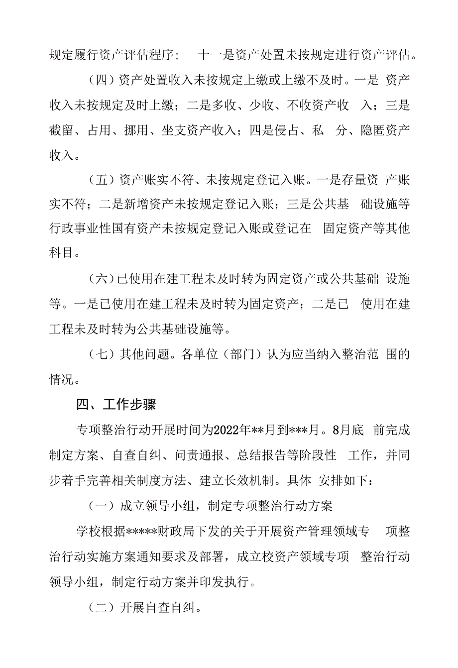 资产管理领域专项治理行动实施方案.docx_第3页