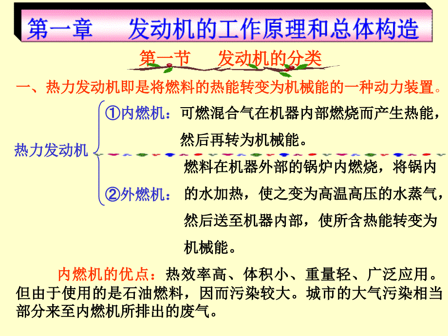 汽车发动机工作原理及总体构造_第1页