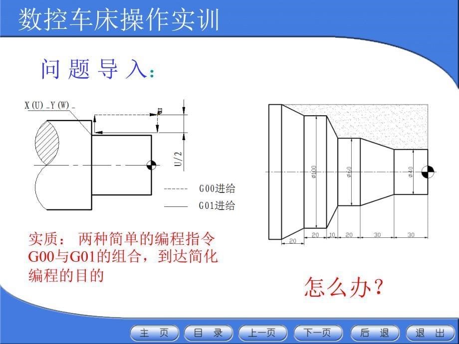 数控车工复合循环指令编程及加工G71_第5页