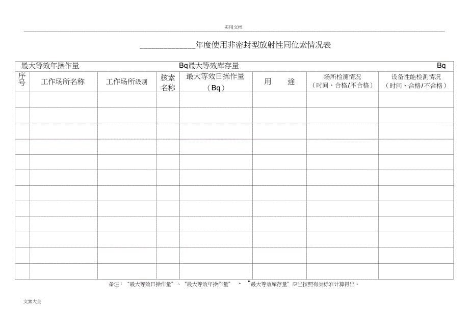 放射诊疗单位基础档案1_第5页