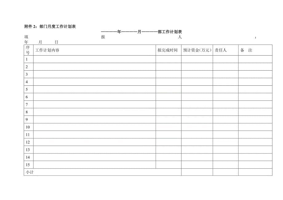 全套公司绩效考核办法(附表格)_第5页