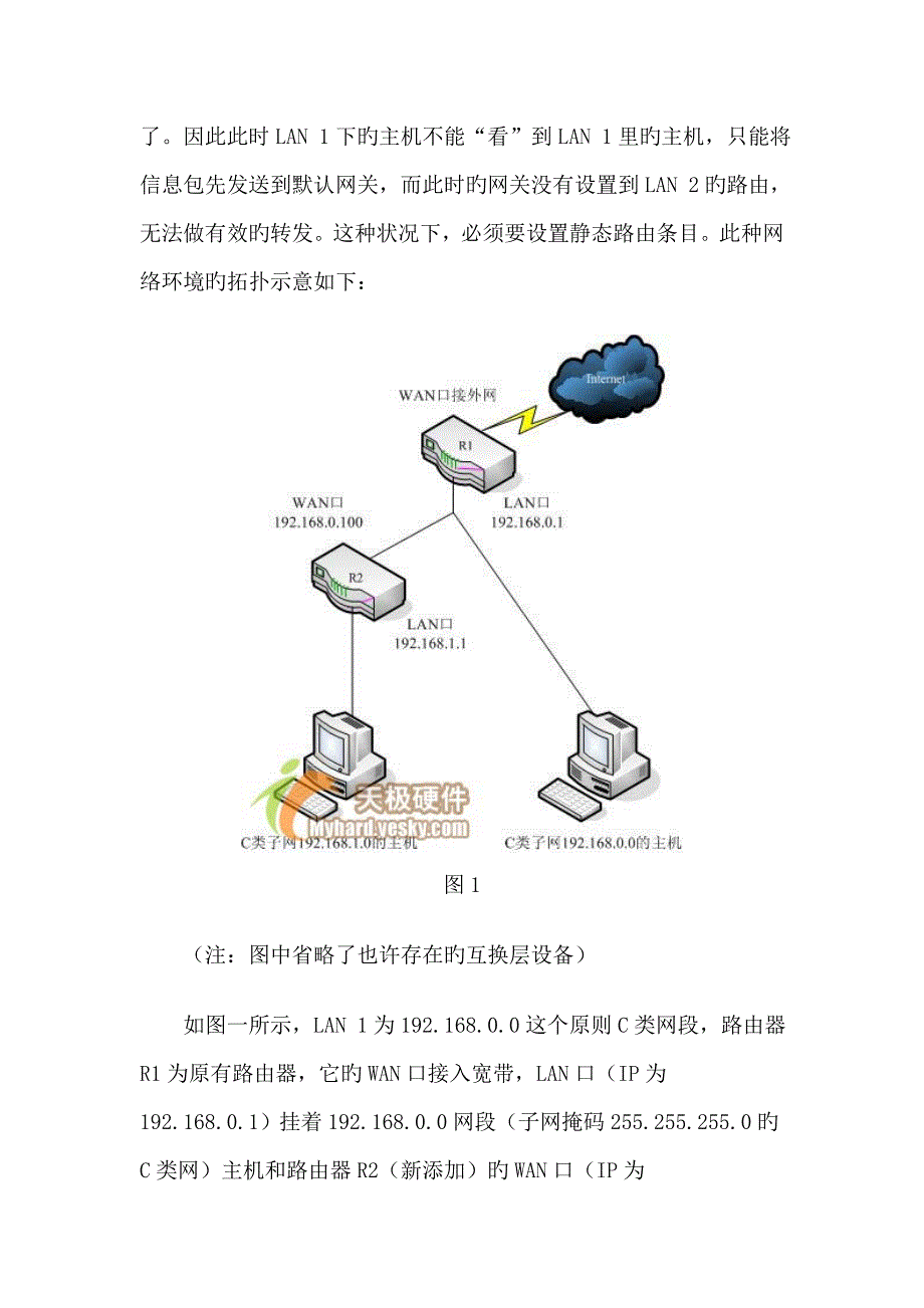 局域网如何实现双路由器互访_第3页