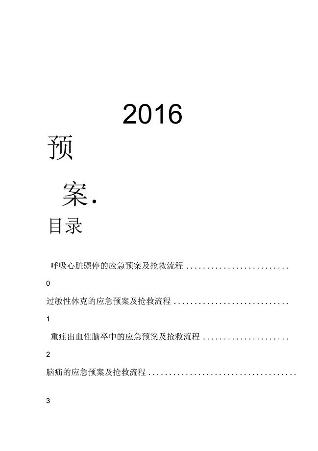 神经内科急危重症抢救预案