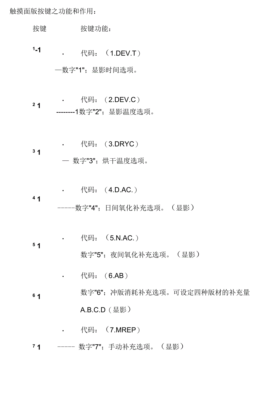 东上88PSBF冲版机操作维护说明A_第4页