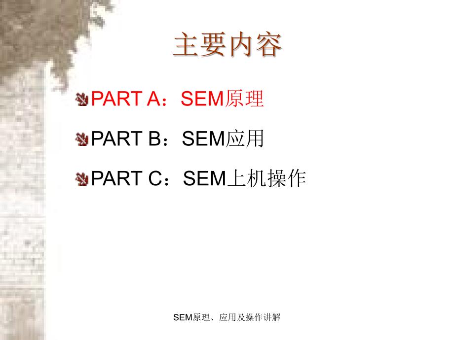 SEM原理应用及操作讲解课件_第2页