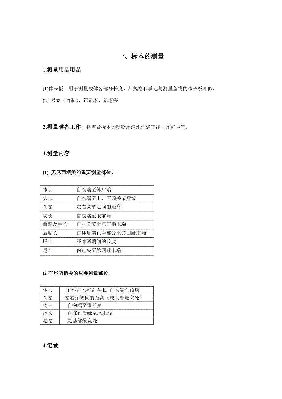小型动物的标本制作_第1页