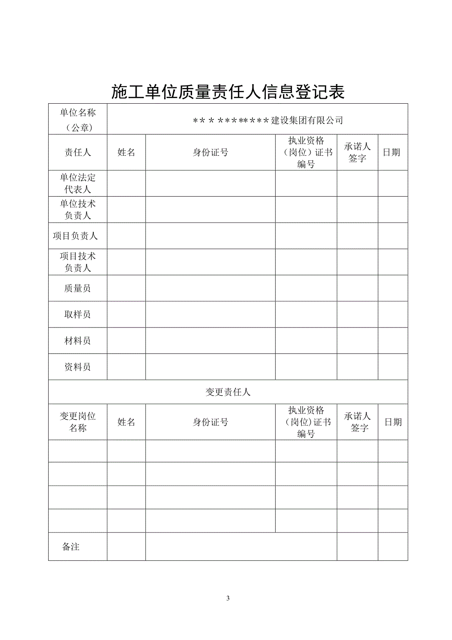 施工单位质量终身责任制承诺书.doc_第3页