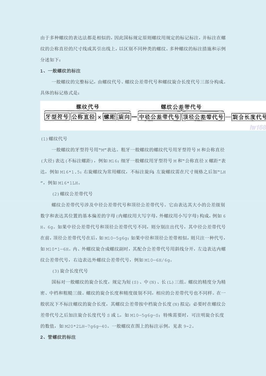螺纹标注用法大全_第1页