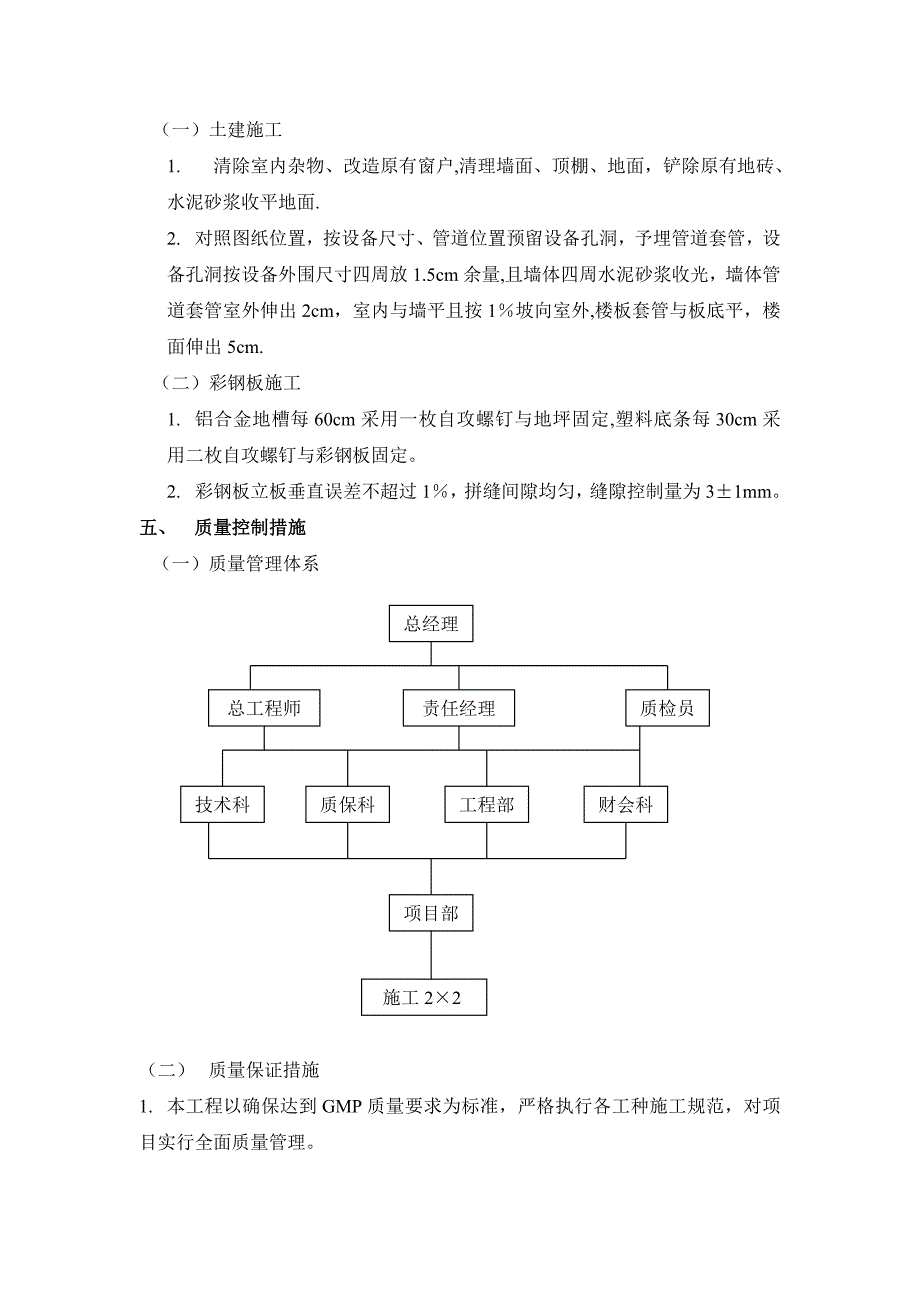 质检楼卫生学实验室净化工程施工组织设计试卷教案.doc_第4页