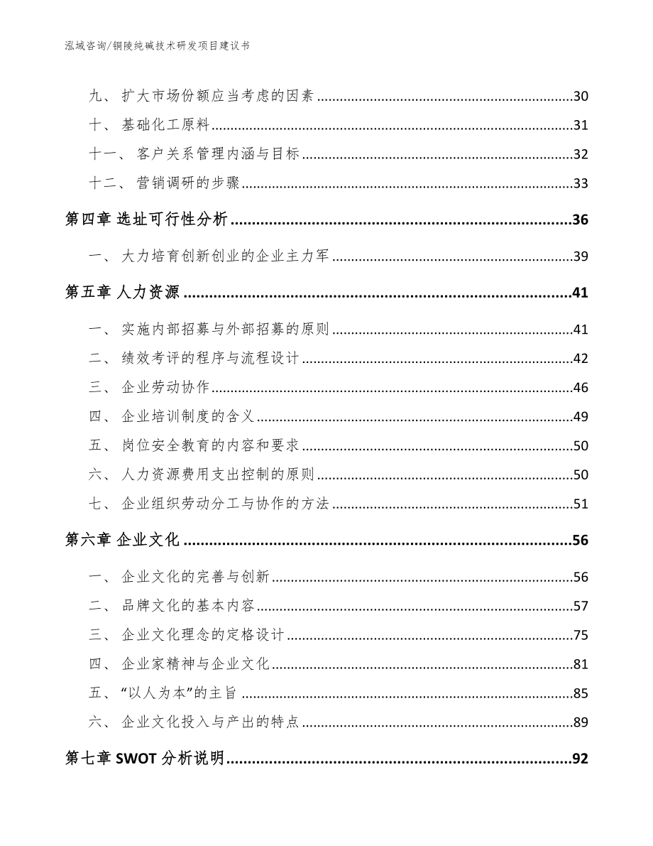 铜陵纯碱技术研发项目建议书_第2页