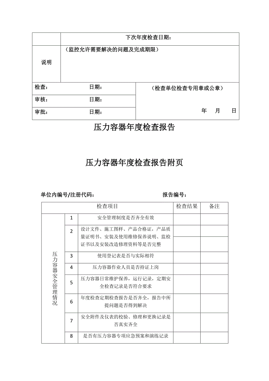 压力容器年度检查报告最新版_第3页