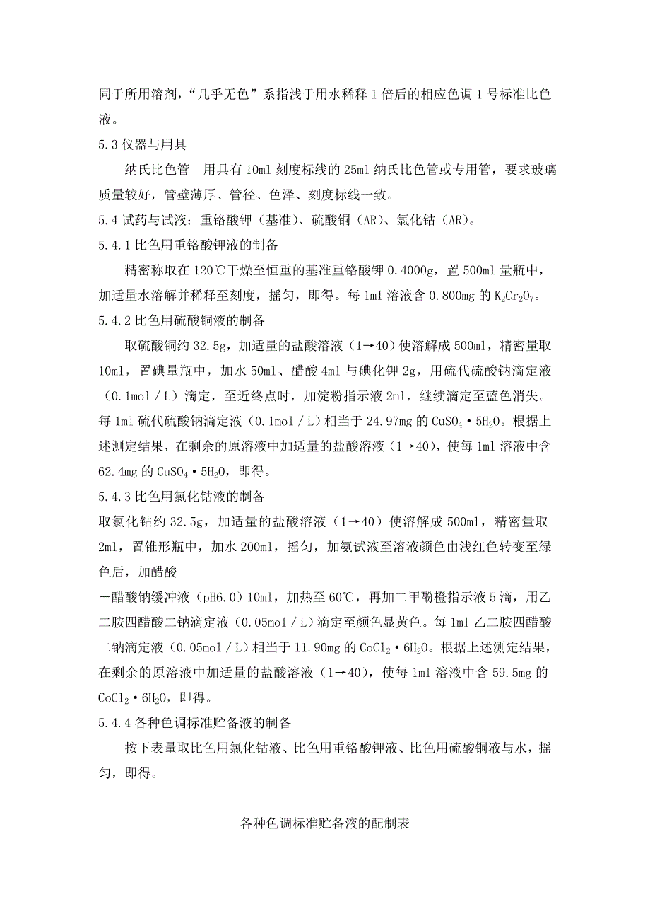 溶液澄清度与颜色检查标准程序(1)_第3页