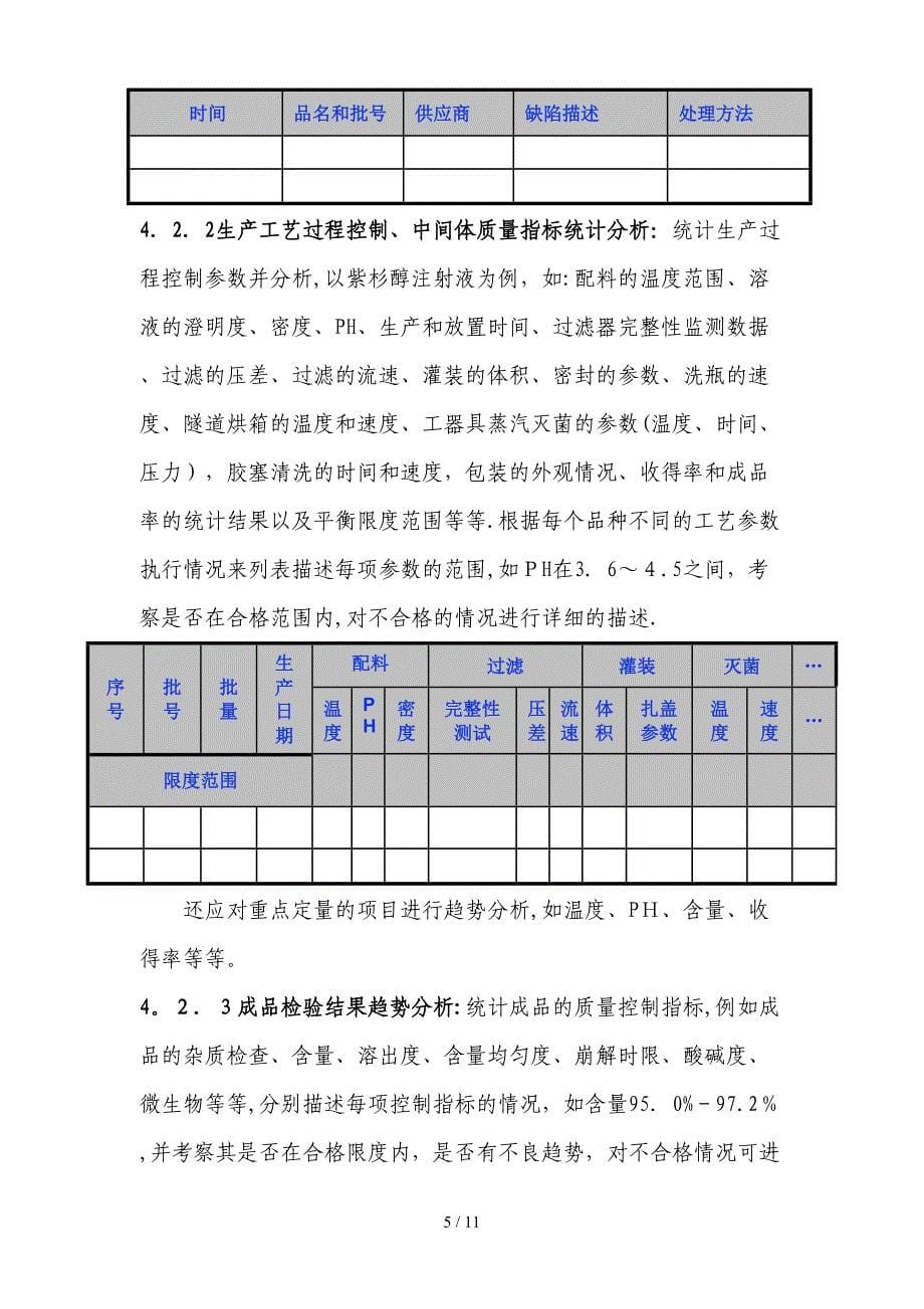 年度产品质量回顾工作方案(正式版)_第5页