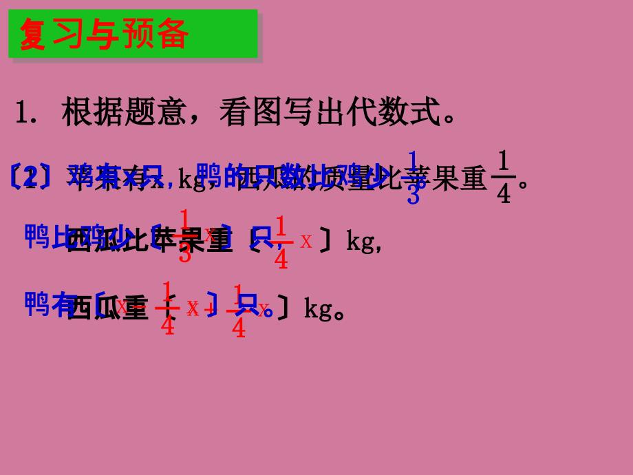 分数除法之解决问题二教学ppt课件_第2页