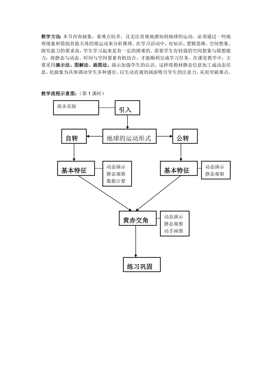 中图版地球的运动教案_第2页