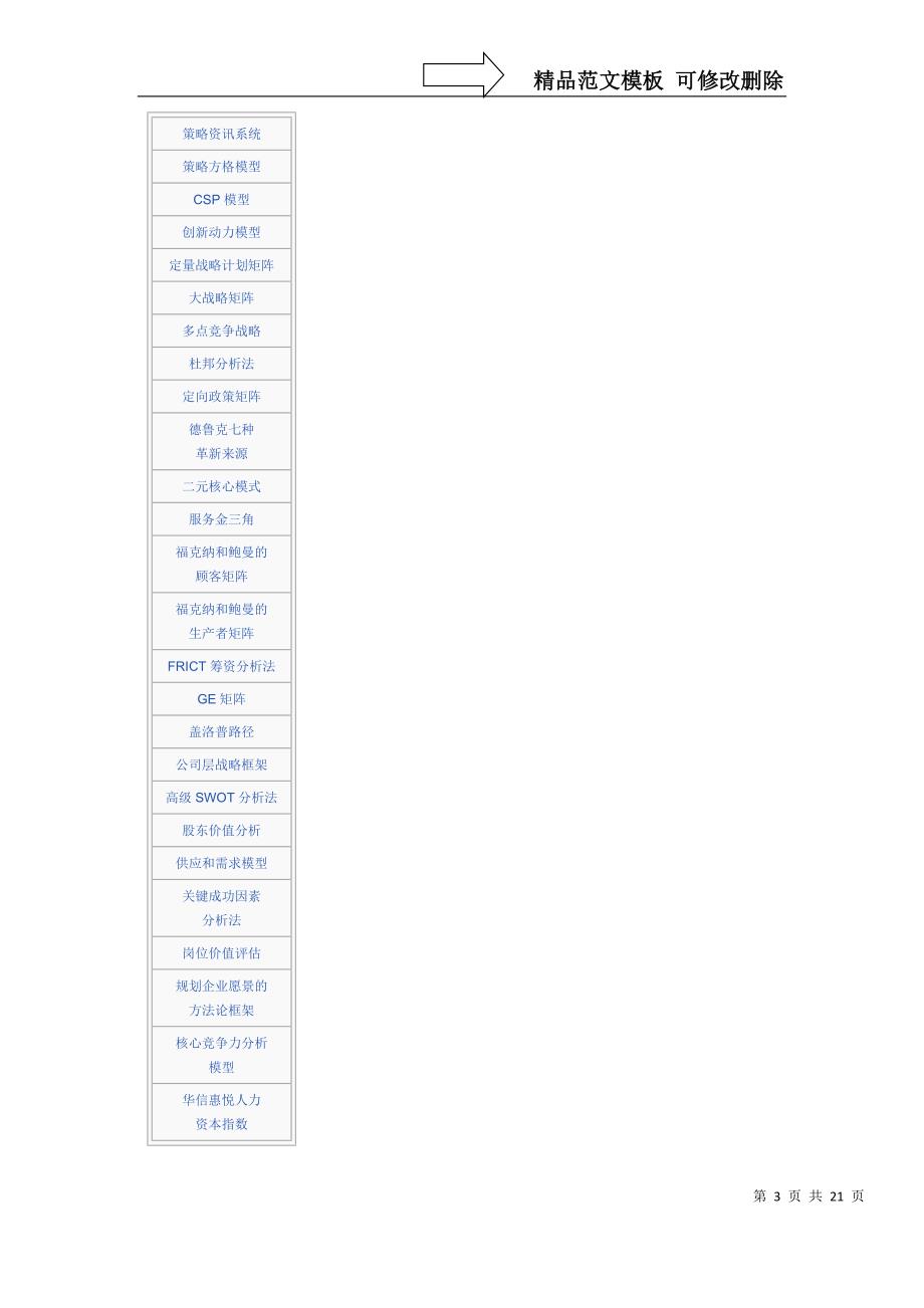 SWOT分析模型简介_第3页