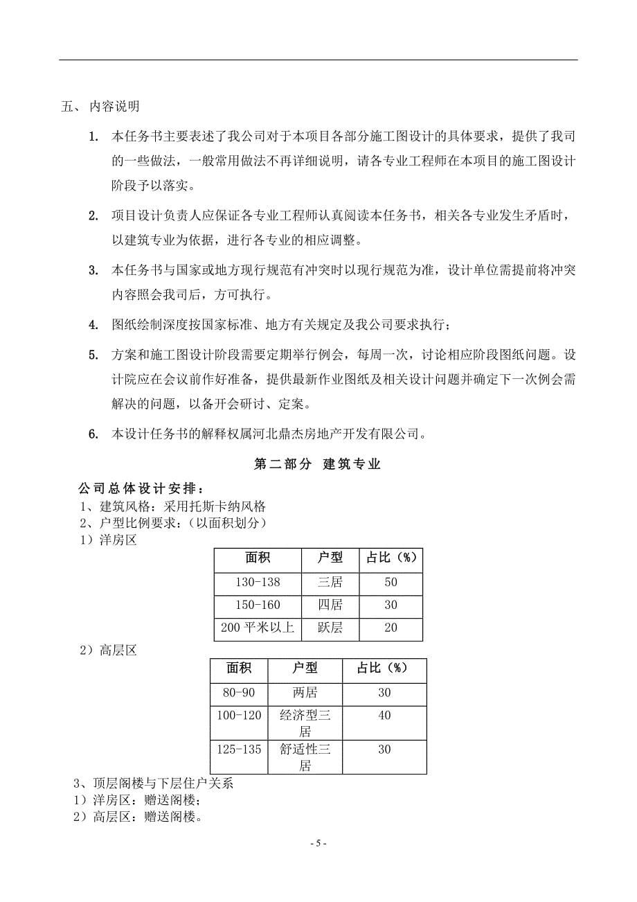 某小区设计任务书_第5页