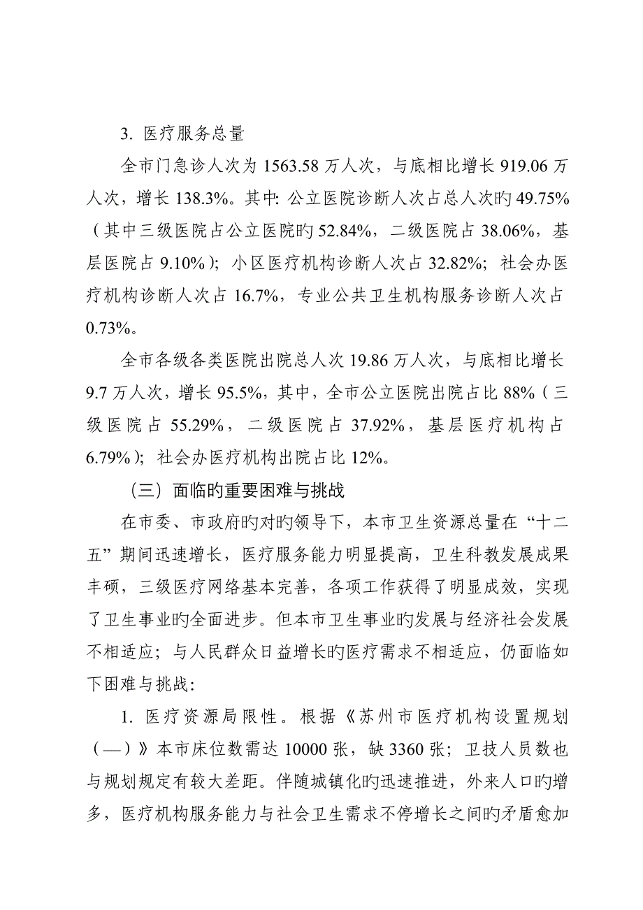 昆山医疗机构设置规划中国苏州_第3页