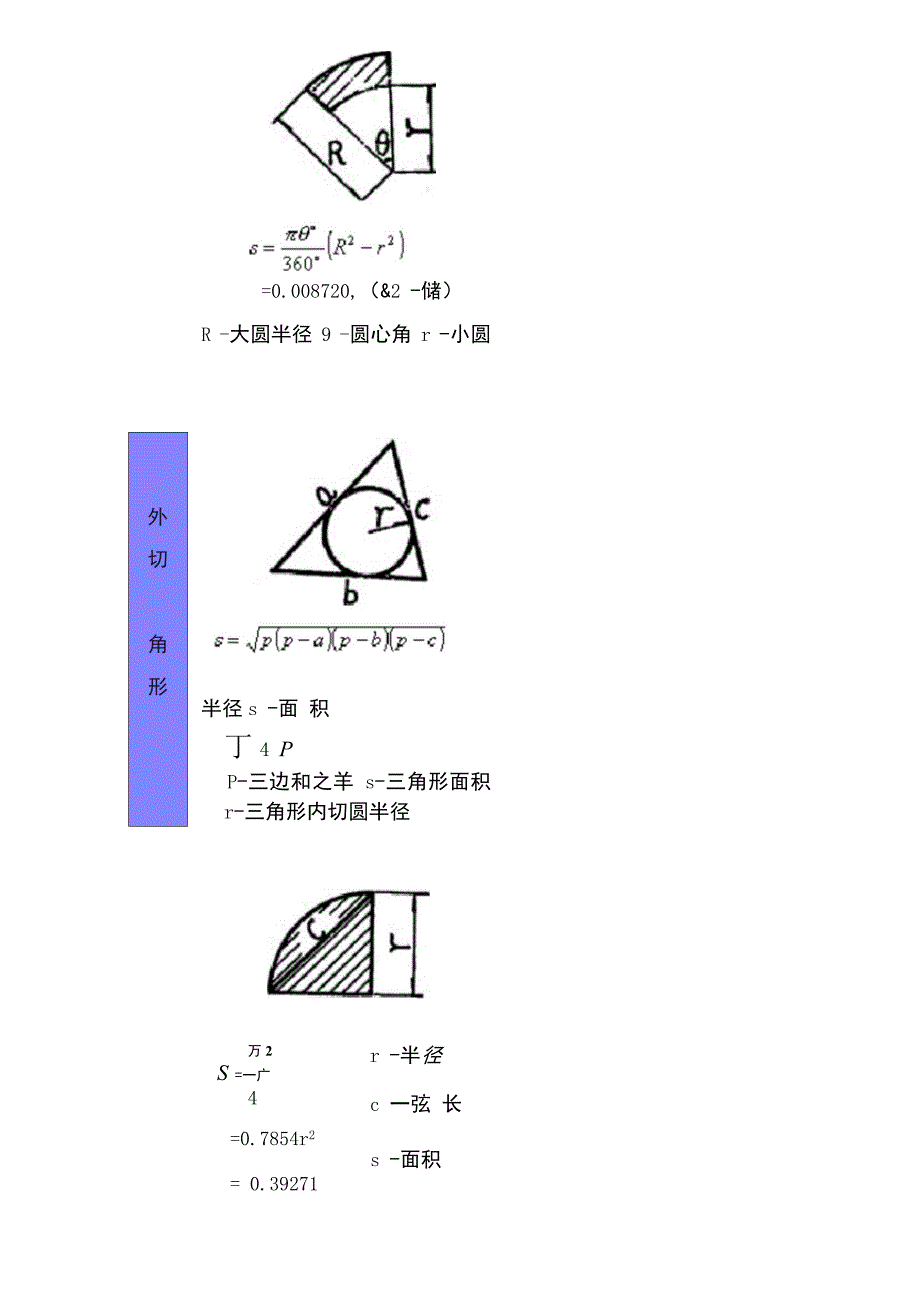 各种图形的计算公式_第2页