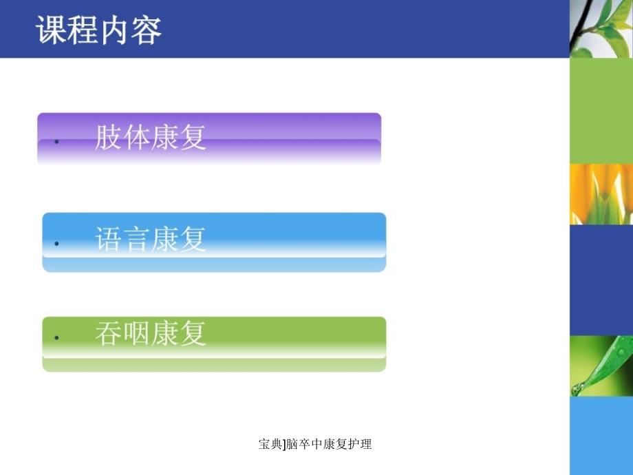 宝典脑卒中康复护理课件_第2页