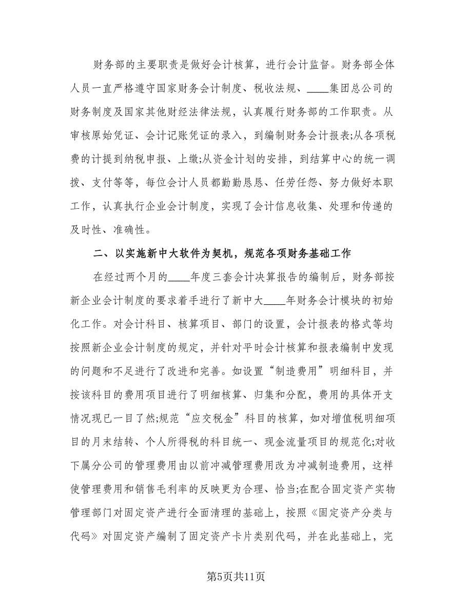 正规的财务个人工作年终总结样本（3篇）.doc_第5页