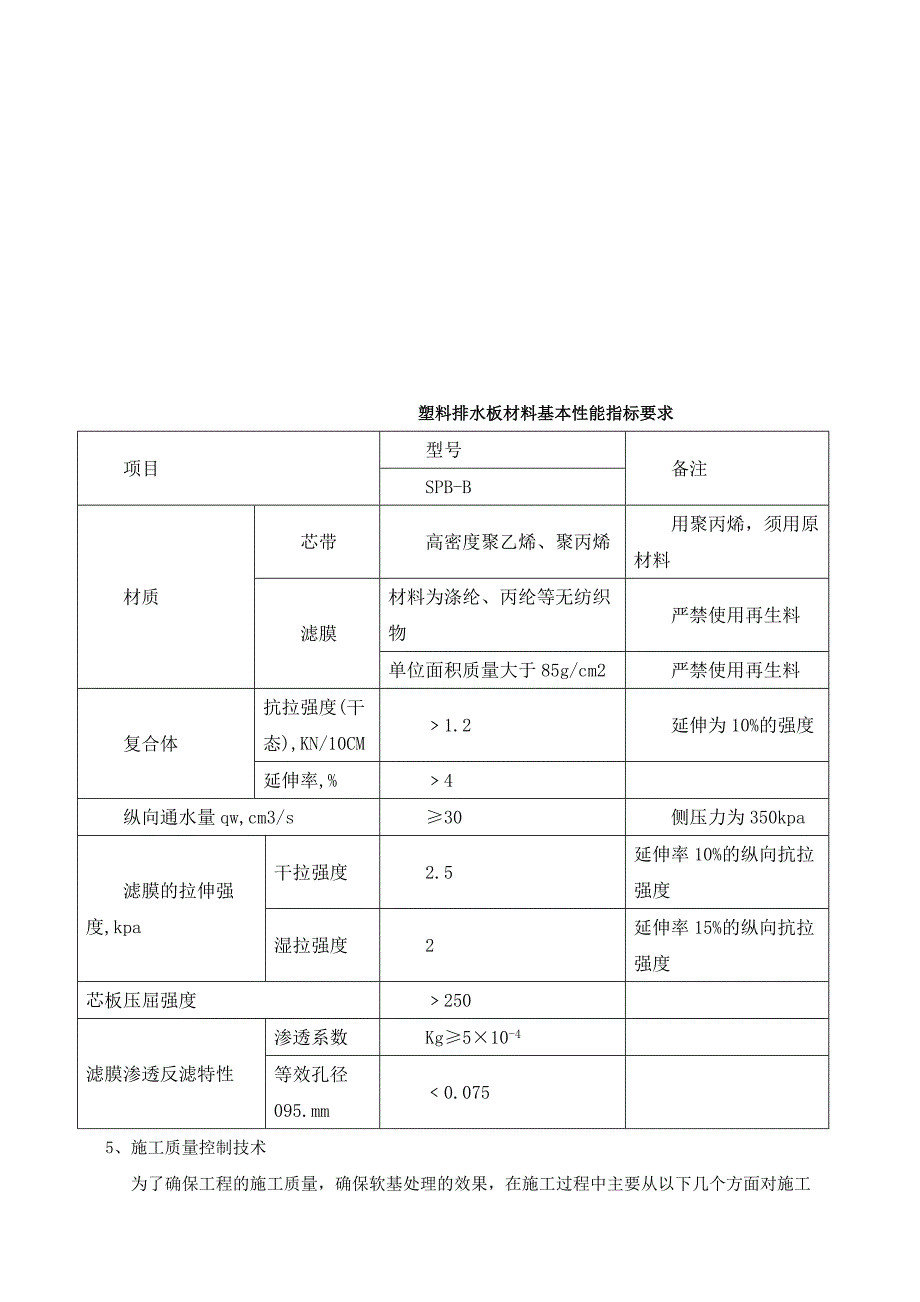 道路软基处理工程塑料排水板施工专项方案_第4页