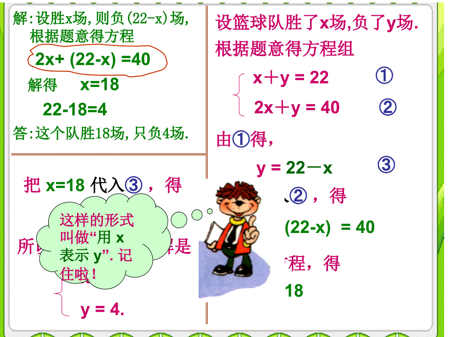 用代入法解二元一次方程组_第3页