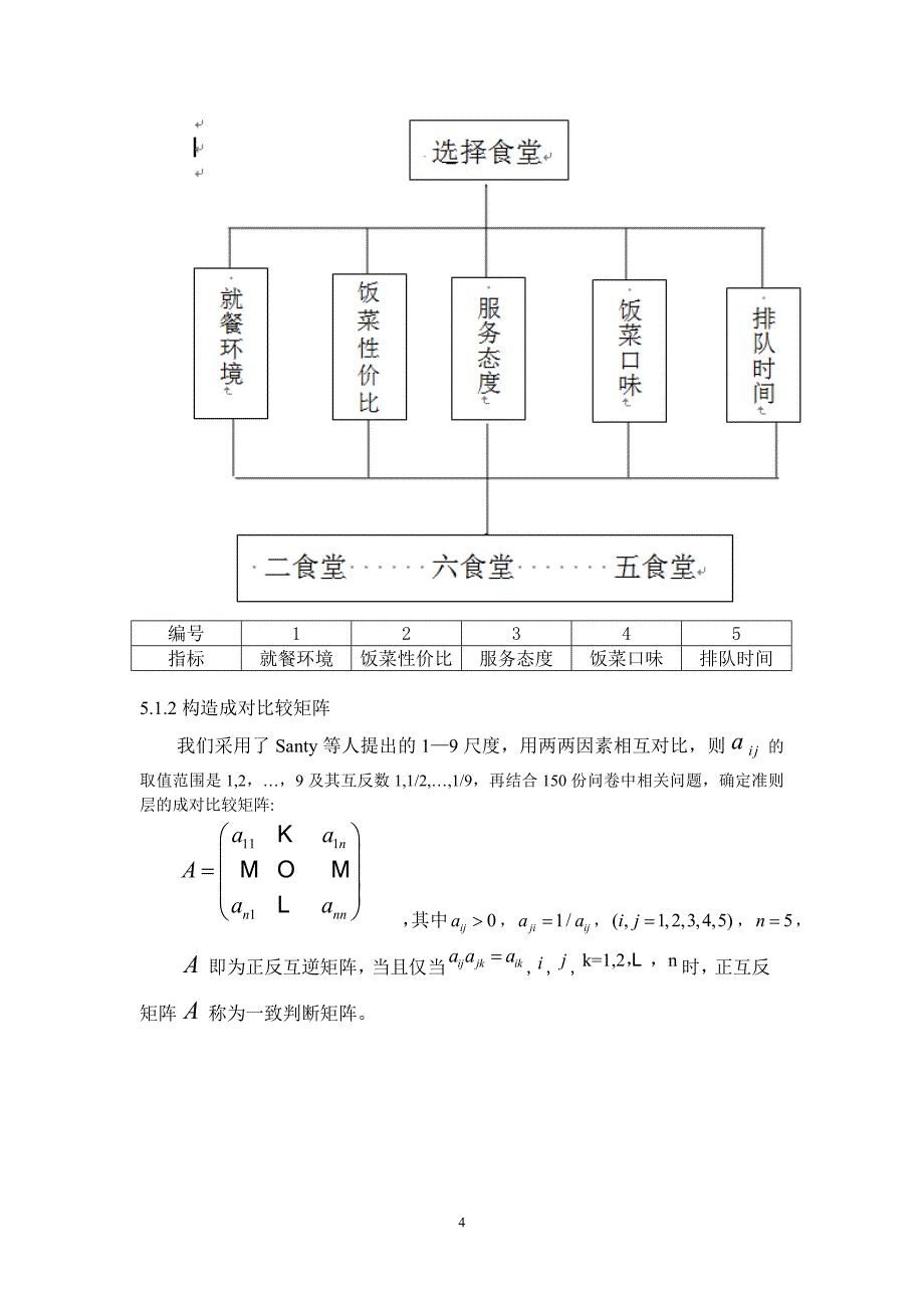 学校食堂服务质量评价及就餐分布规律.doc_第4页