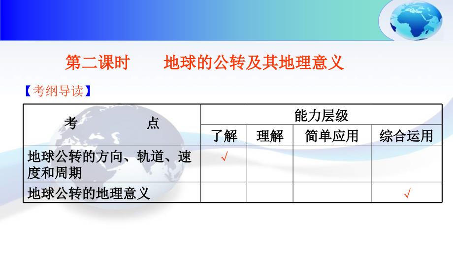 第二讲地球的运动（公转）_第2页